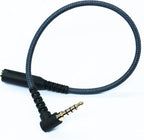 20cm Right angle 4 pole 3.5mm 1/8 inch male to 4 pole 3.5mm 1/8 inch Female - Image 6