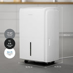 hOmeLabs 40 Pint Dehumidifier - Image 3