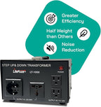 LiteFuze LT Series 1000 Watt Voltage Converter Transformer Step Up/Down - 110v - Image 9