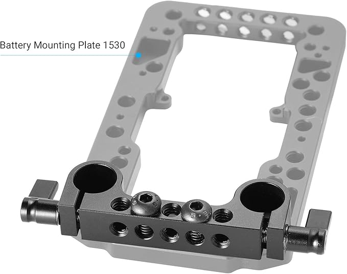 SmallRig Super Lightweight Railblock, 15mm Rod Clamp - Image 9