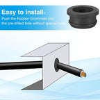 PATIKIL 23mm / 15/16 Inch Drill Hole, 3/4 Inch ID Rubber Grommets - Image 4