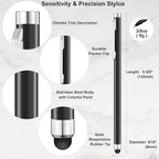 Stylus Pens for Touch Screens 12 Pack Linfanc Stylus Pen for iPad High - Image 2