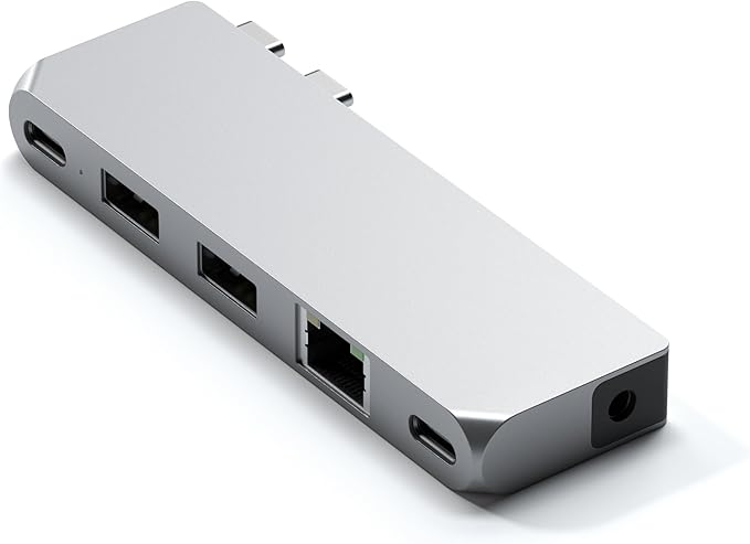 Satechi USB C Hub Multiport Adapter Pro Hub Mini, USBC Dongle by Satechi