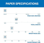 Hammermill Printer Paper, 20 Lb Copy Paper, 8.5 x 11 - Image 2