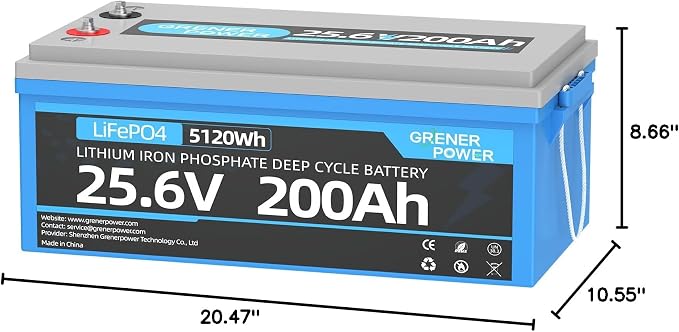 25.6V 200Ah LiFePO4 Battery - Image 8