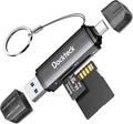 SD Card Reader, Dockteck USB 3.0 Card Reader to Micro SD Card Adapter to SD TF by Dockteck