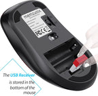memzuoix 2.4G Wireless Mouse, 1400 DPI Computer Mouse - Image 5