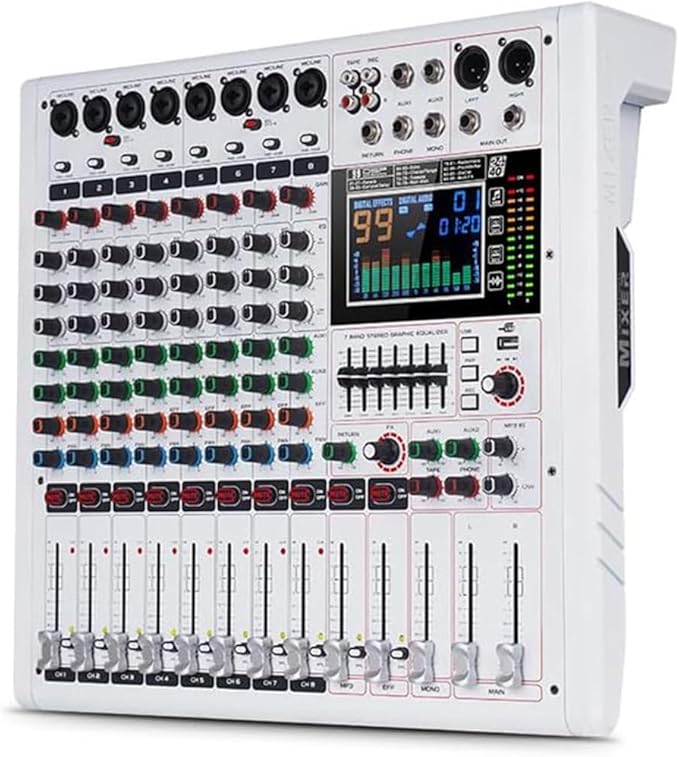 GF8PRO Professional 8-Channel DJ Console - by Yamnweo