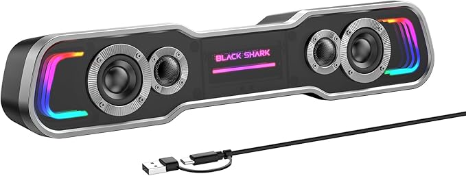 Black Shark BS-SP1 Bluetooth Computer Speakers by BlackShark