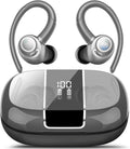 Wireless Earbuds Bluetooth 5.3 Headphones Sports, 48Hrs Playtime Bluetooth by VKROBAG