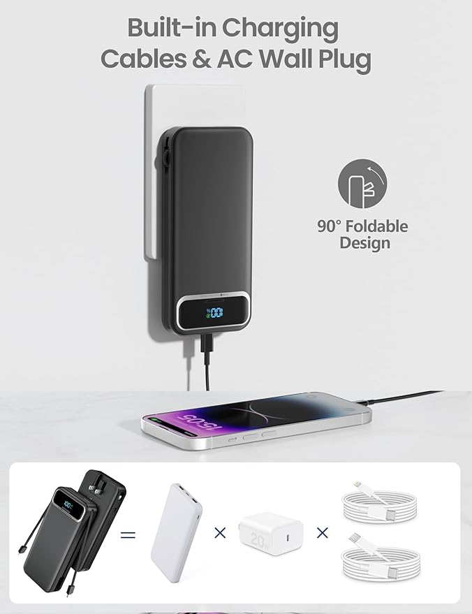 12000mAh Lightweight-Portable-Charger-Power-Bank - Image 4
