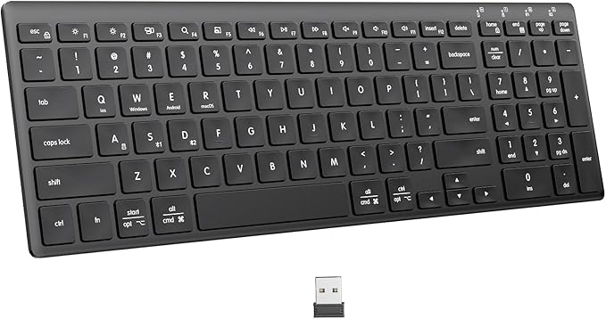 INFINMIND Wireless Ultra Slim Bluetooth Keyboard by INFINMIND