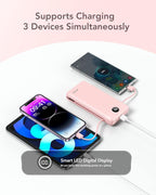 VRURC Portable Charger 20000mAh, Fast Charging Power Bank USB C, 4 Output 2 - Image 8