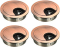 uxcell Cable Hole Cover, 2Inch/50mm Zinc Alloy Desk Wire Cord Cable Grommets by uxcell