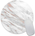 Premium Textured Round Mouse Pad by Armanza