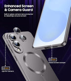 Magnetic for Samsung Galaxy S25 Edge Case Slim Soft Silicone Bumper Shockproof - Image 3