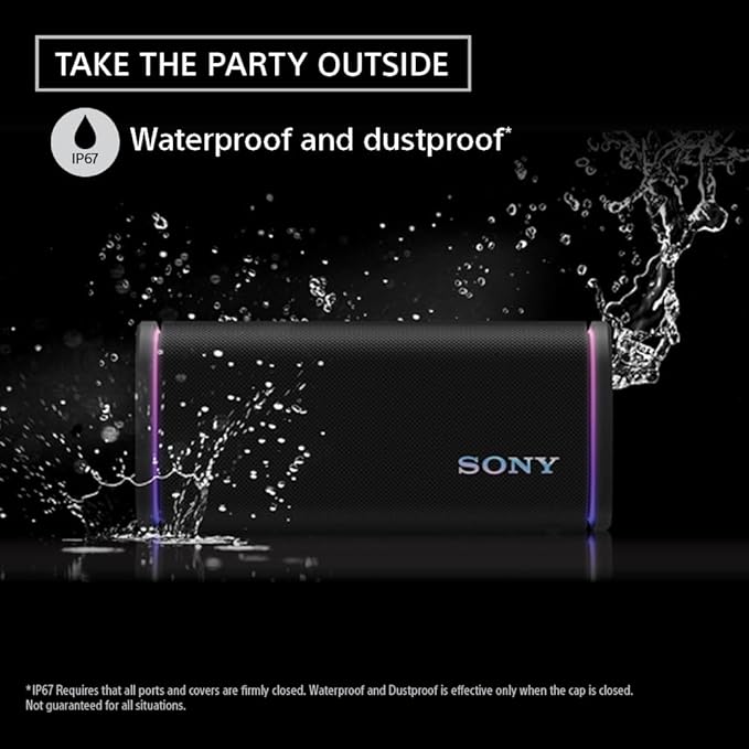 Sony ULT Field 5 Wireless Portable Bluetooth Speaker, IP67 Waterproof, and - Image 8