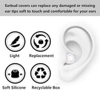 Earbud Replacement Tips Silicone Earbud Tips Ear Tips Fit - Image 4
