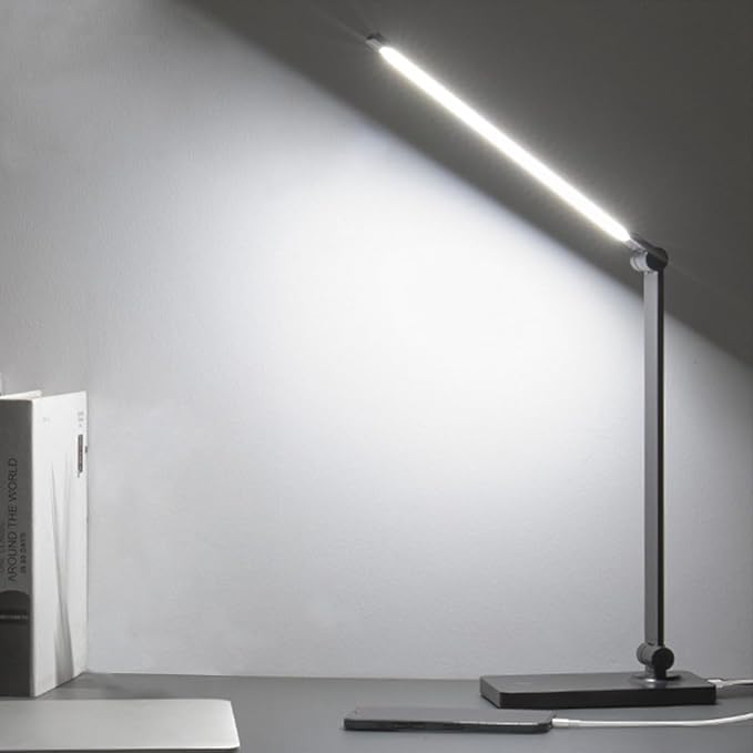 Rechargeable Desk Lamp LED Desk Lamps Eye-Caring Desk Lamps Dimmable Office Lamp by DWEPTU