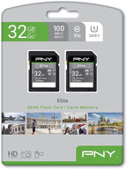 PNY 32GB Elite Class 10 U1 V10 SDHC Flash Memory Card - Image 9