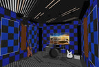 96 Pack Black/BLUE 12 "X 12 "X1" Acoustic Panels Studio Soundproofing Foam - Image 3
