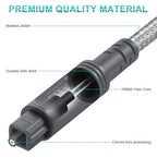 EMK Digital Optical Audio Cable Toslink Cable - Image 3