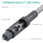 EMK Digital Optical Audio Cable Toslink Cable - Image 3