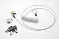 10-Foot Retractable Anti-Theft Steel Cable Lock by LORADAR