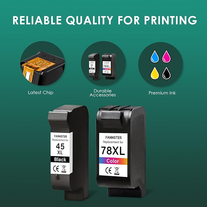 45 78 Ink Cartridge Combo Pack Compatible - Image 3