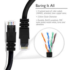 GearIT 50-Pack, Cat5e Ethernet Patch Cable 3 Feet - Image 3