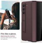 Miimall for Fold 6 Case with Privacy Screen Protector, Z Fold 6 Phone Case Stand - Image 6