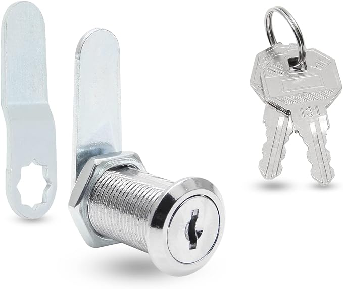 Uenhoy 6 Pack Cam Locks Keyed Alike, 1-1/8" Set - Image 2