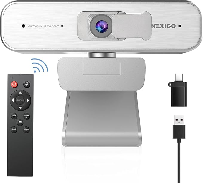 NexiGo N940P 2K Zoomable Webcam by NexiGo