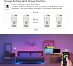BTF-LIGHTING 2.4GHz Wireless RF Remote RC03RFB &2PCS C04RF Tuya Controller Kit - Image 3