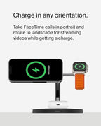 Belkin MagSafe Charger, 3-in-1 Wireless Charging Stand, 2ND GEN, 33% Faster - Image 6