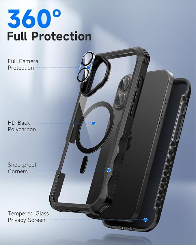 seacosmo for iPhone 16 Plus Case, Full Body Bumper - Image 3