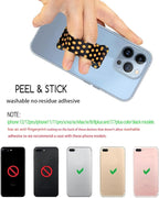 Phone Grip Holder for Hand, Universal Finger Strap Phone Holder, Finger Selfie - Image 4