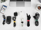 MVYC 150PCS 8 Inch Reusable Cable Ties Wire Ties Cord Organizer Cable Organizer - Image 7