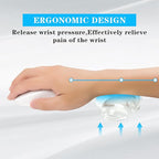Gel Cloud Mouse Wrist Rest, Cute Wrist Support and Arm Support - Image 2