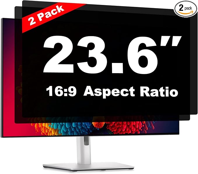 23.6 Inch Computer Privacy Screen Shield by Pozlle