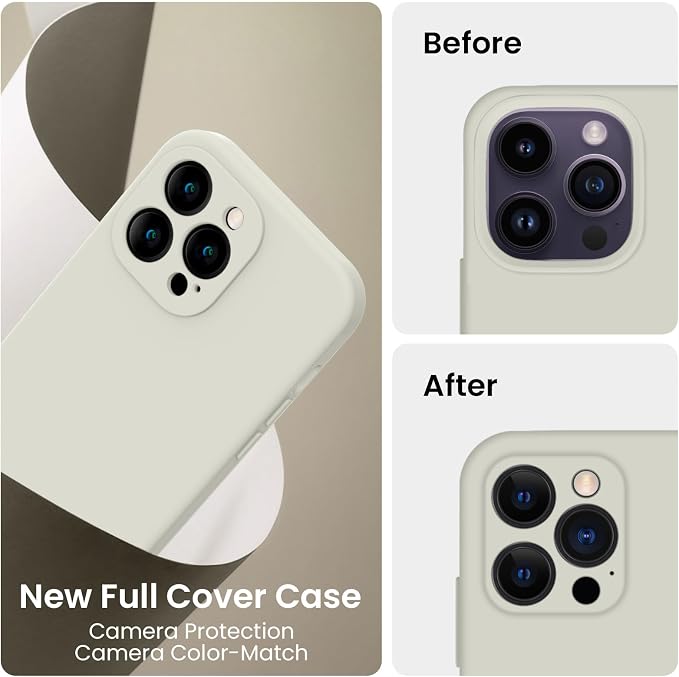 FireNova for iPhone 14 Pro Case, Silicone Upgraded Phone Case with, Soft - Image 3