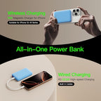 2025 Magnetic 15W Power Bank for iPhone, 5000mAh Magsafe Battery Pack - Image 3