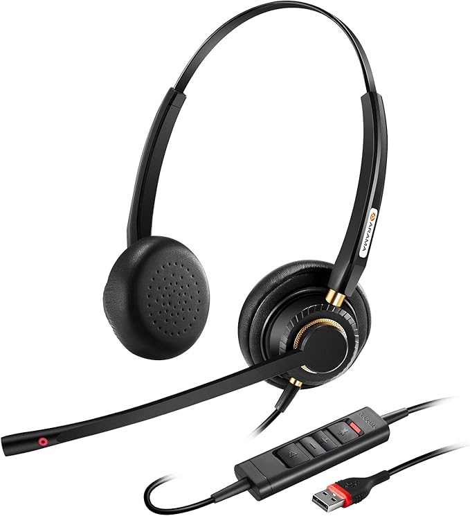Arama USB Headset with Microphone by Arama