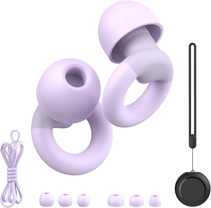 Earplugs for Sleeping & Noise Reduction by JUSTRVN