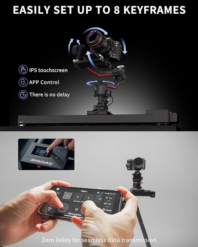 IFOOTAGE Shark Slider Nano II 660, Motorized Camera Slider, Compatible - Image 5