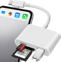 SD Card Reader for iPhone, SD Card Adapter by OPxjzws