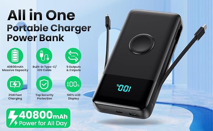Portable Charger 40800mAh for iPhone - Image 8
