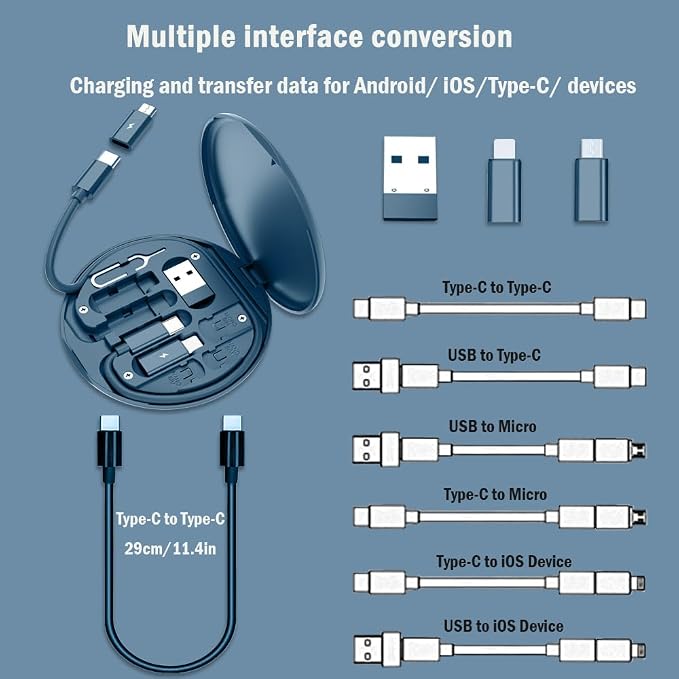 USB C Adapter Kit, Use as Phone Holder - Image 4