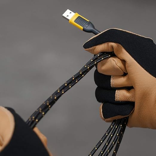 DEWALT Micro-USB to USB CableReinforced Braided Micro-USB Cable, USB to - Image 7
