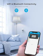 Govee Smart Plug 15A, WiFi Bluetooth Outlets 4 Pack Work - Image 8